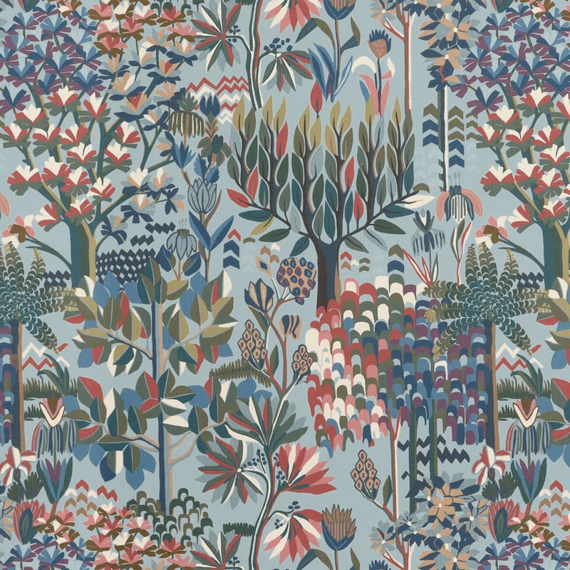 F912046 Thibaut Spa Blue Fabric