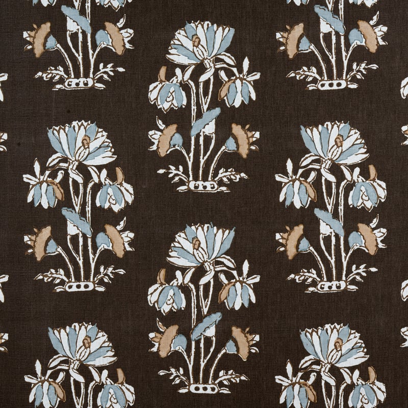 F913200 Thibaut Black Fabric