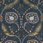 F913216 Thibaut Charcoal and Bluestone Fabric