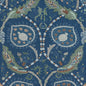F913217 Thibaut Navy and Teal Fabric
