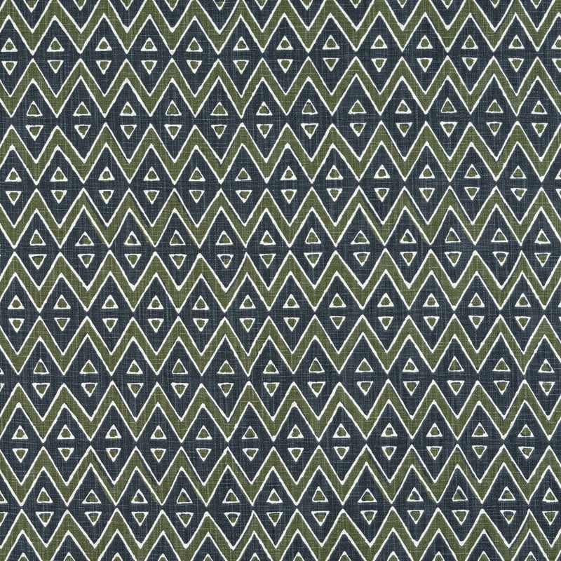 F913235 Thibaut Green and Bluestone Fabric