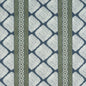 F913247 Thibaut Bluestone and Green Fabric