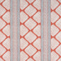 F913248 Thibaut Coral and Spa Blue Fabric