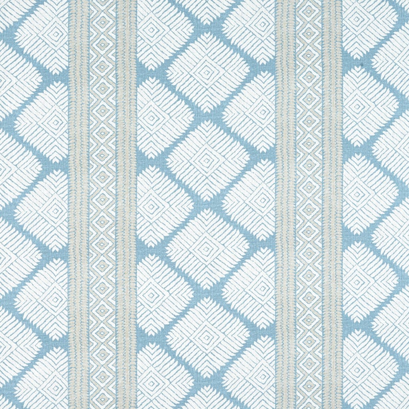 F913251 Thibaut Spa Blue Fabric