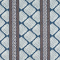 F913252 Thibaut Brown and Navy Fabric