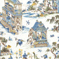 F913613 Thibaut Blue and Green Fabric