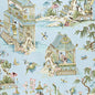 F913615 Thibaut Spa Blue Fabric