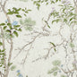 F913622 Thibaut Cream and Lavender Fabric