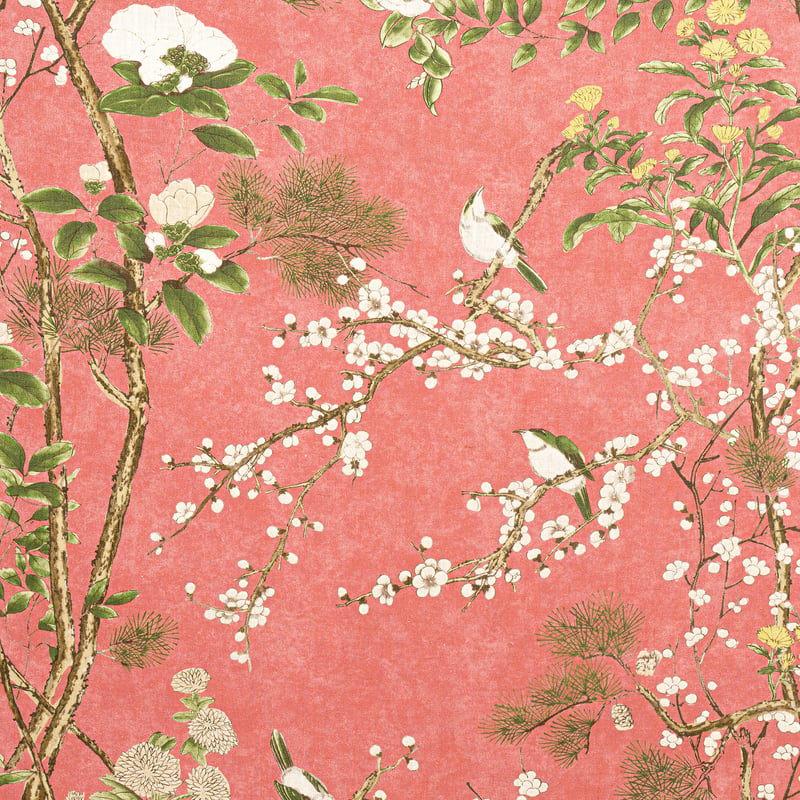 F913624 Thibaut Coral Fabric