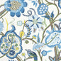 F914300 Thibaut Blue and Yellow Fabric