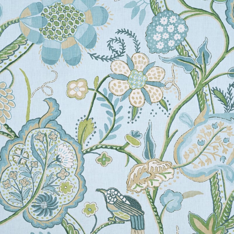 F914304 Thibaut Spa Blue Fabric
