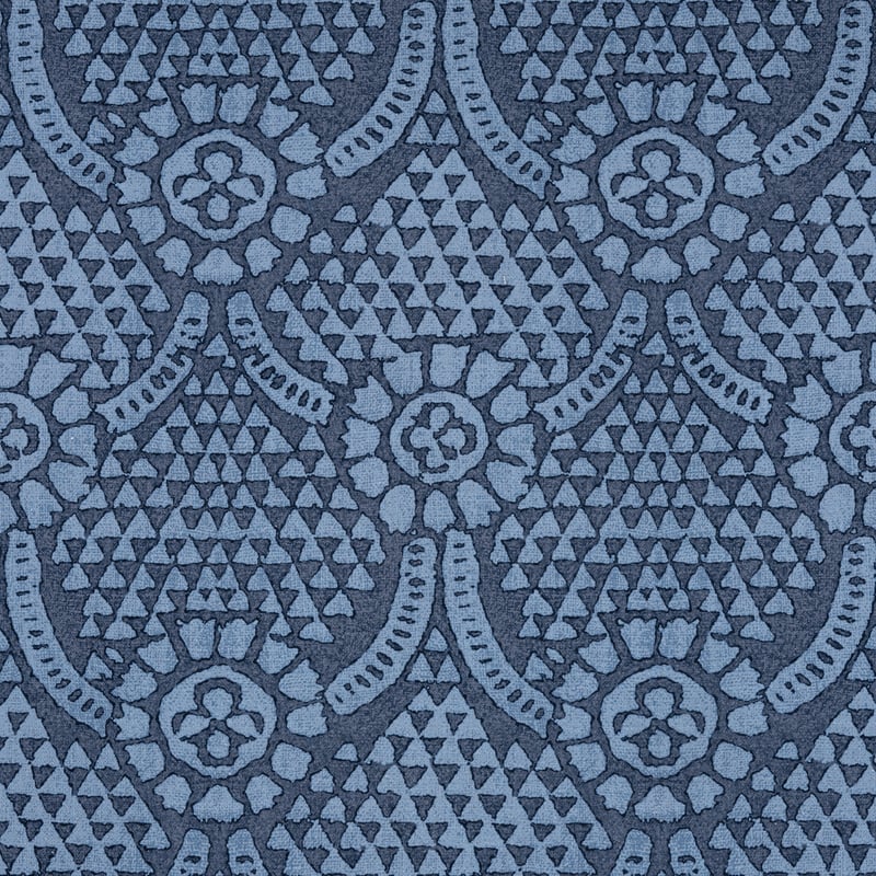 F914315 Thibaut Navy Fabric
