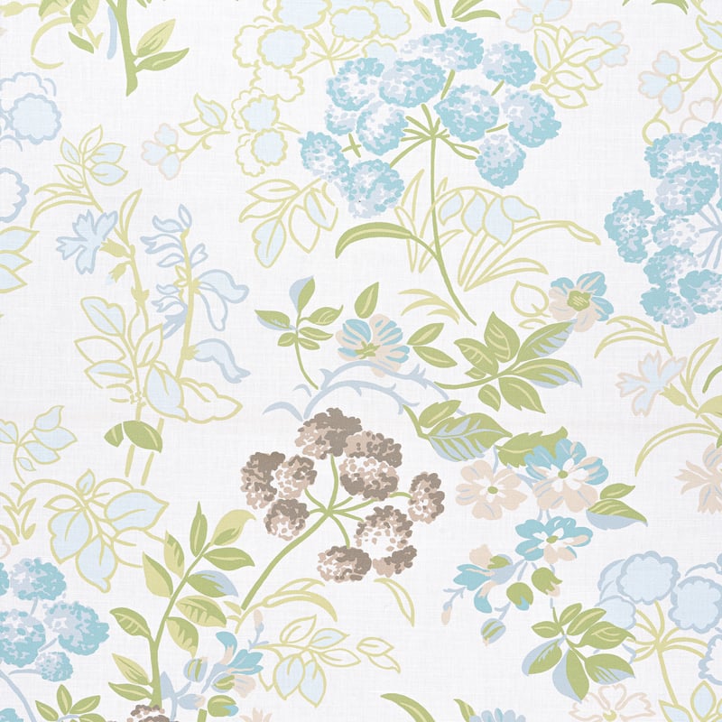 F914339 Thibaut Spa Blue Fabric