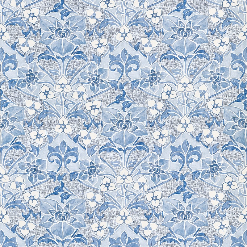 F914602 Thibaut Blue Fabric