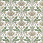 F914610 Thibaut Green and Beige Fabric