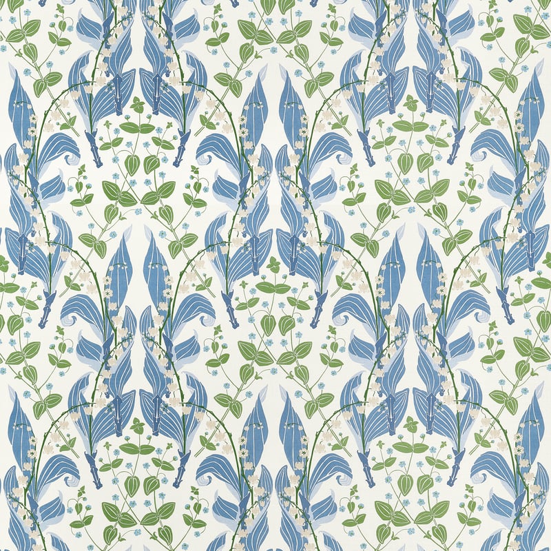 F914620 Thibaut Blue Fabric