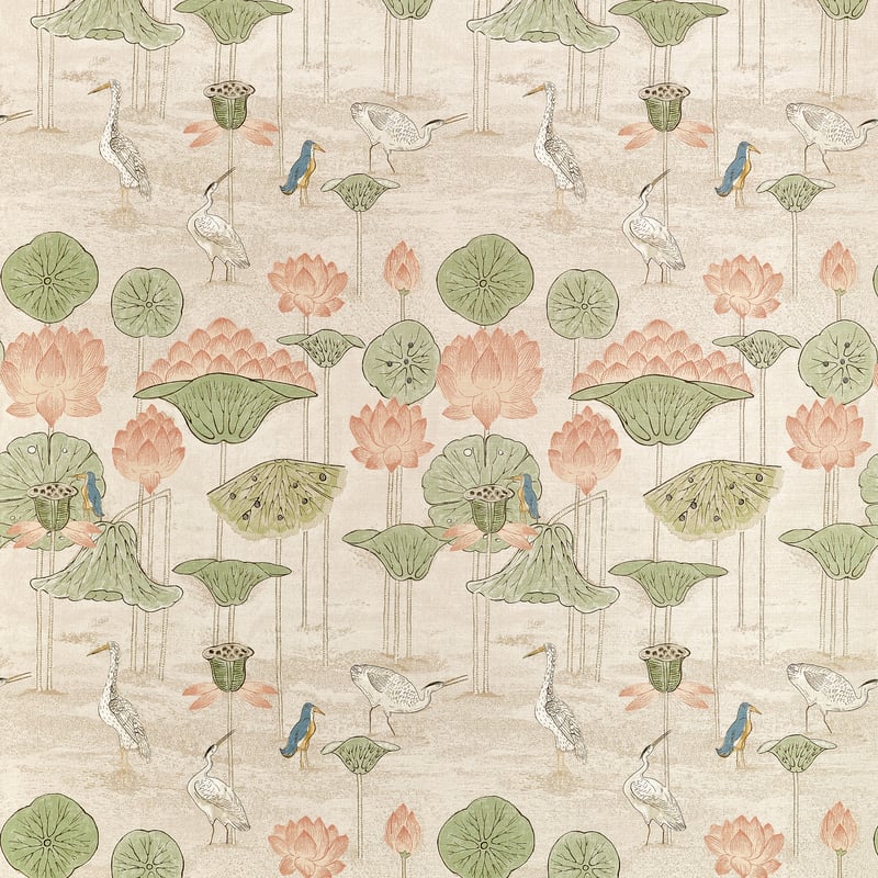 F914635 Thibaut Apricot Fabric