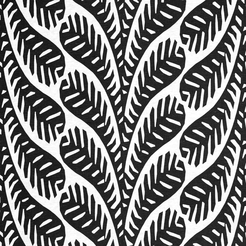 F920830 Thibaut Black Fabric