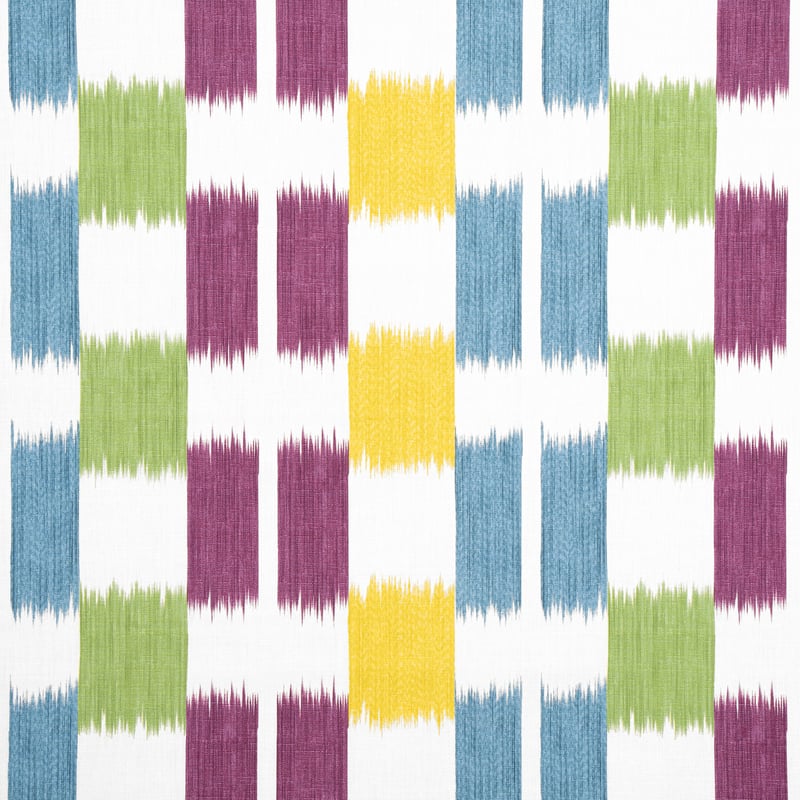 F920834 Thibaut Plum and Teal Fabric