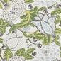 F92949 Thibaut Green and White Fabric