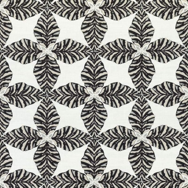 F92971 Thibaut Black Fabric