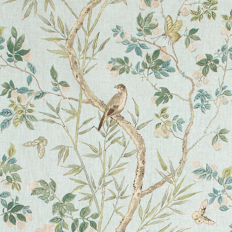 F942010 Thibaut Spa Blue Fabric