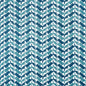 F945004 Thibaut Navy and Peacock Fabric