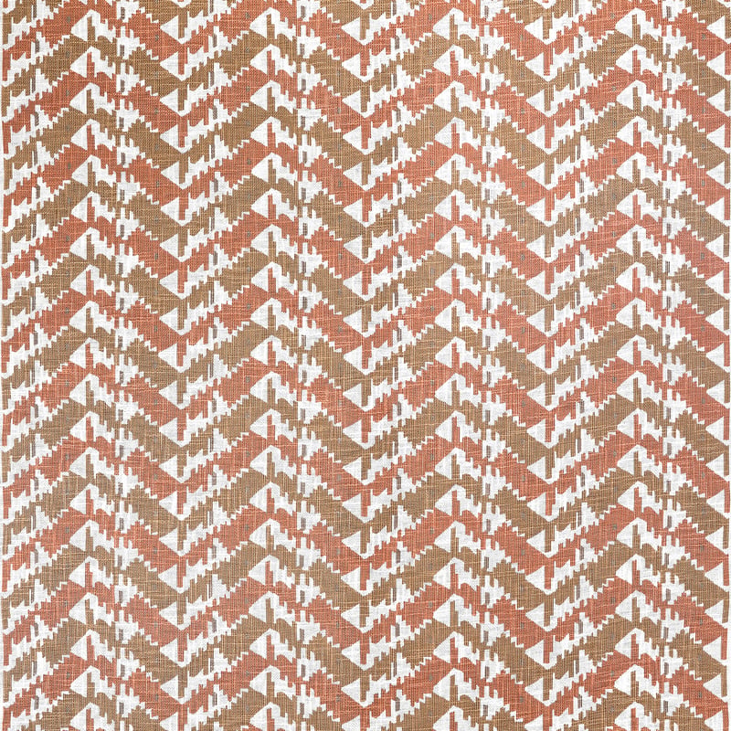 F945006 Thibaut Apricot and Ginger Fabric
