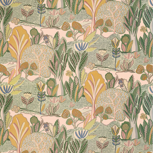 F945010 Thibaut Apricot and Ginger Fabric