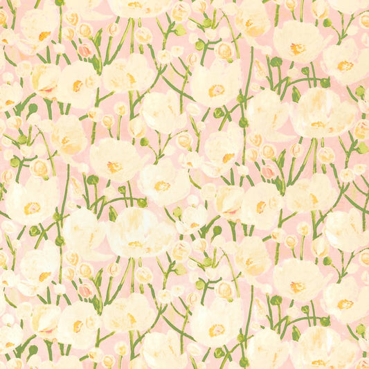 F945015 Thibaut Seashell Pink Fabric