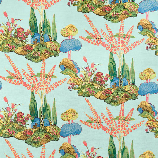 F945030 Thibaut Turquoise Fabric