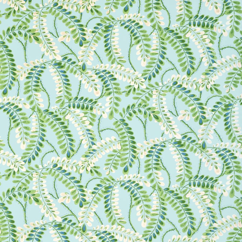 F945040 Thibaut Turquoise Fabric