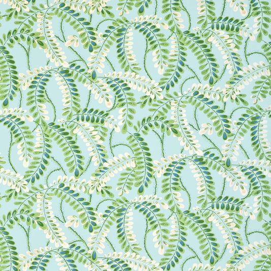 F945040 Thibaut Turquoise Fabric