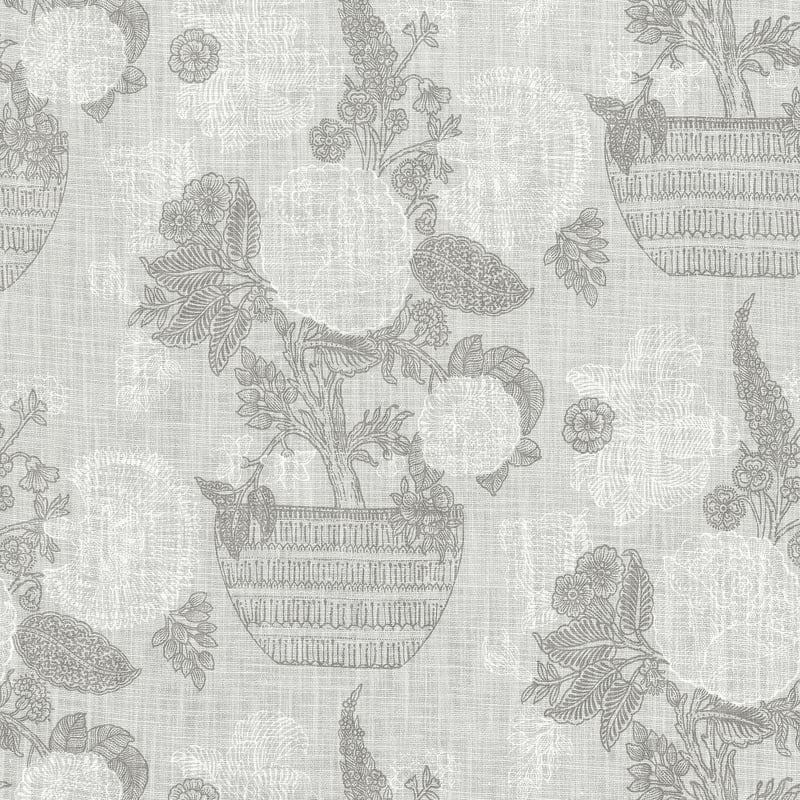 F972589 Thibaut Grey Fabric