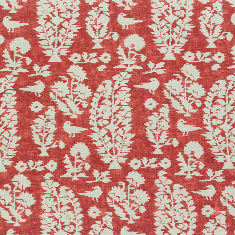 F972599 Thibaut Red Fabric