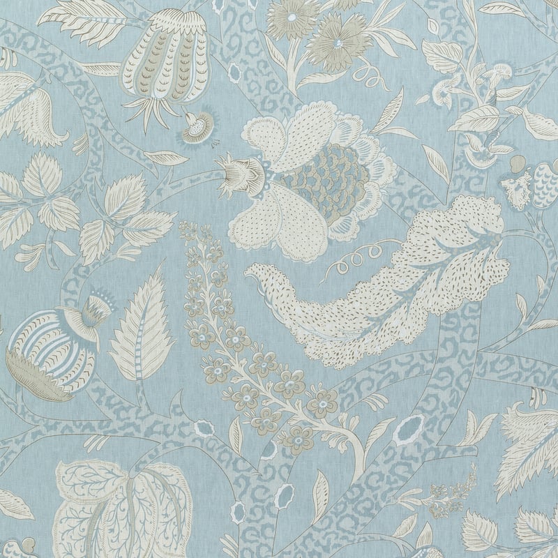 F972623 Thibaut Aqua Fabric