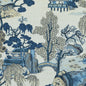 F975461 Thibaut Blue and Beige Fabric