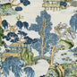 F975462 Thibaut Blue and Green Fabric