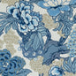 F975487 Thibaut Blue and Beige Fabric