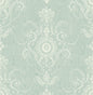 FC60314 Seabrook Designs French Country Wallpaper Colette Cameo Summer Sky