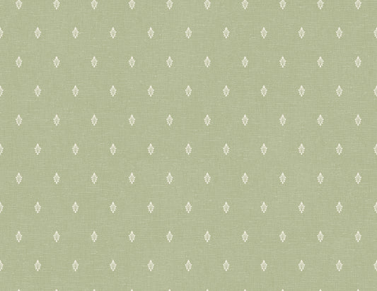 FC60604 Seabrook Designs French Country Wallpaper Petite Feuille Sprig Pomme