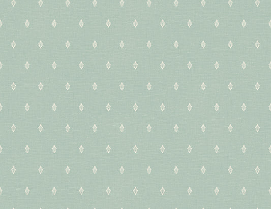 FC60612 Seabrook Designs French Country Wallpaper Petite Feuille Sprig Minty Meadow