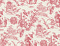 FC61801 Seabrook Designs French Country Wallpaper Colette Chinoiserie Antique Ruby