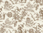 FC61806 Seabrook Designs French Country Wallpaper Colette Chinoiserie Hickory Smoke