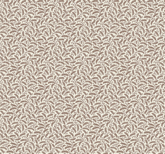 FC62206 Seabrook Designs French Country Wallpaper Cossette Hickory Smoke