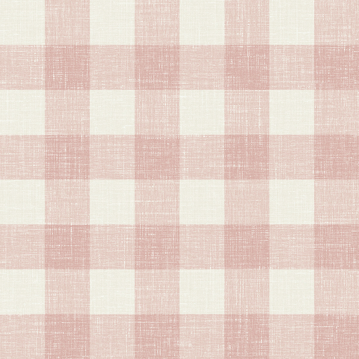 FC62301 Seabrook Designs French Country Wallpaper Bebe Gingham Rustic Rouge