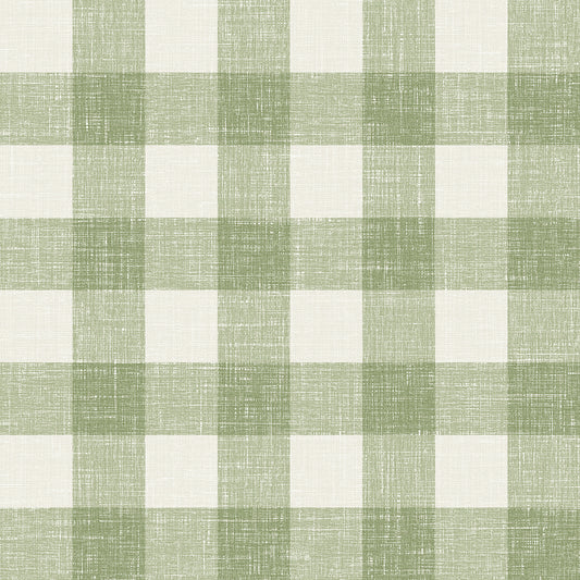 FC62304 Seabrook Designs French Country Wallpaper Bebe Gingham Herb