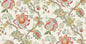 FC62604F Seabrook Designs French Country Fabric Bernadette Linen Fabric Pomme & Antique Ruby