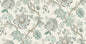FC62608F Seabrook Designs French Country Fabric Bernadette Linen Fabric Summer Sky & French Blue