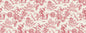 FC62801F Seabrook Designs French Country Fabric Chinoiserie Linen Fabric Antique Ruby